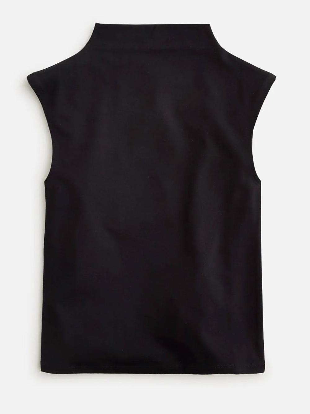J.Crew Sleeveless Mock Neck Tank Top - Black